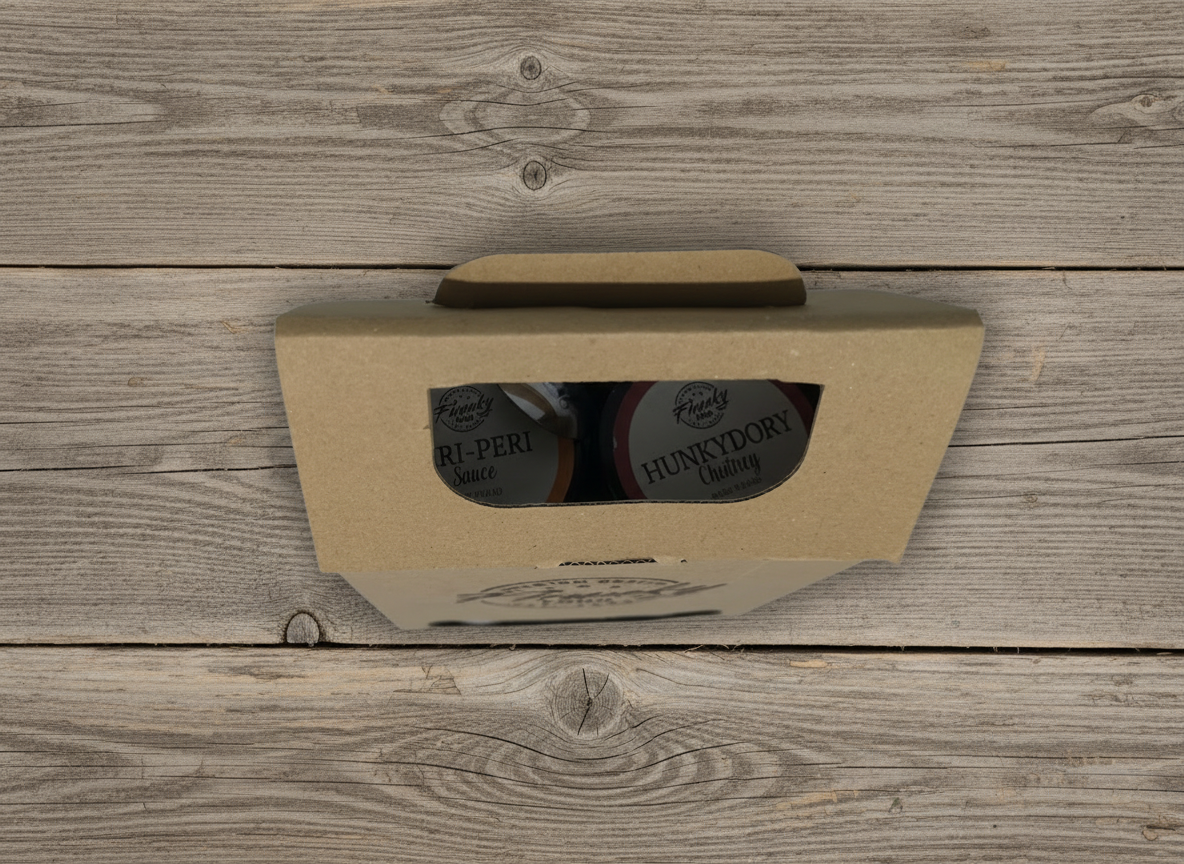 Fhunky Food Geschenkset mit Premium-Saucen - Perfekt für Feinschmecker und Geniesser.